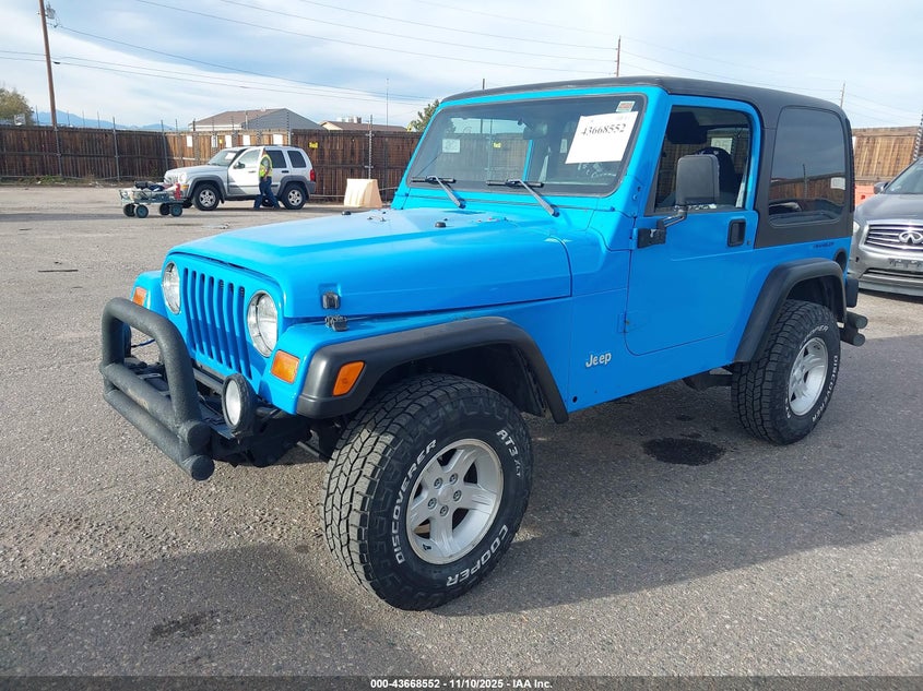 1J4FY19S1WP702481 1998 JEEP WRANGLER photo no. 2
