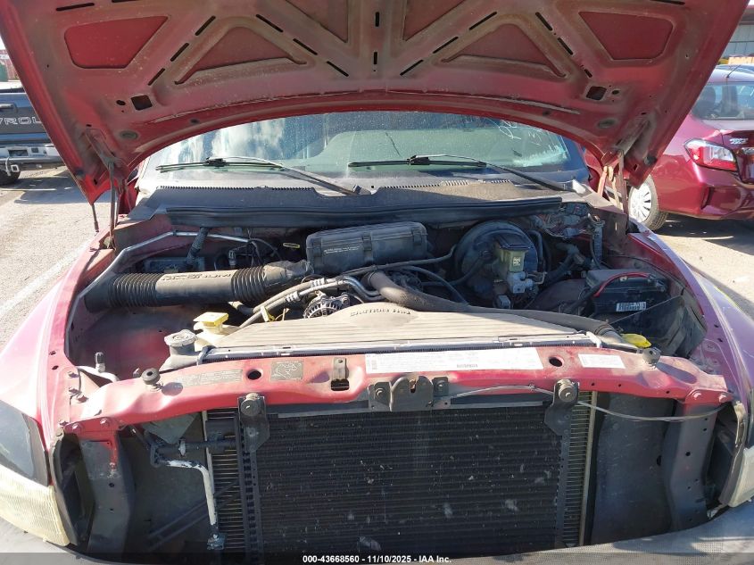 1997 Dodge Ram 1500 Lt VIN: 1B7HF16Y4VJ541347 Lot: 43668560