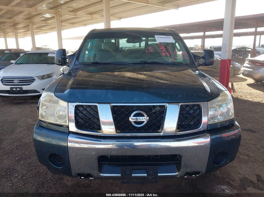 2007 Nissan Titan Se VIN: 1N6AA07BX7N233225 Lot: 43668566