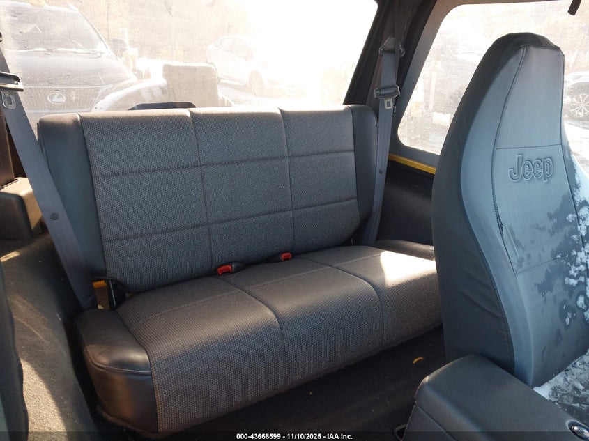 2000 Jeep Wrangler Se VIN: 1J4FA29P4YP776180 Lot: 43668599