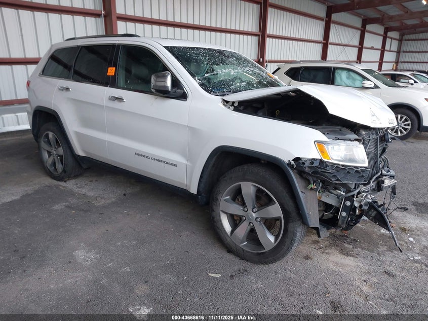 2016 JEEP GRAND CHEROKEE LIMITED - 1C4RJFBG0GC456185