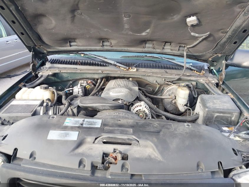 2002 GMC Sierra 1500 Standard VIN: 2GTEC19V121411609 Lot: 43668632