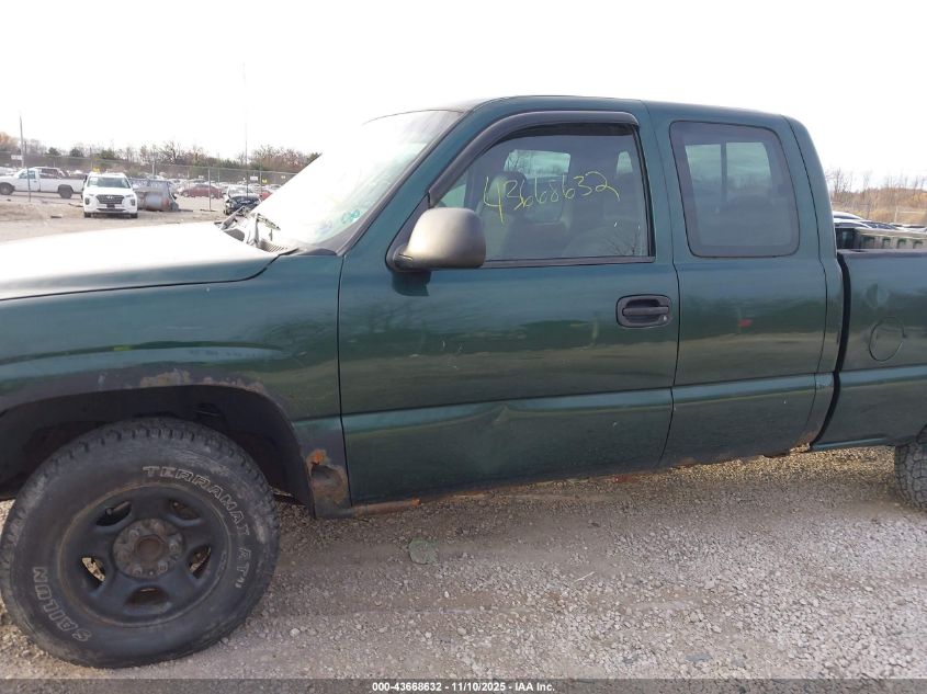 2002 GMC Sierra 1500 Standard VIN: 2GTEC19V121411609 Lot: 43668632