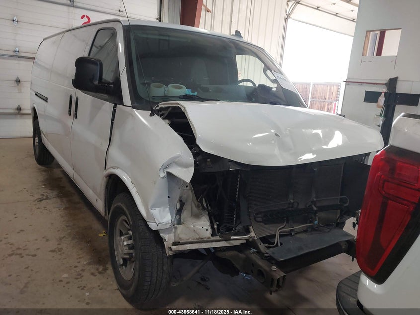 2020 Chevrolet Express Cargo Rwd 3500 Extended Wheelbase Wt VIN: 1GCZGHFG7L1176001 Lot: 43668641