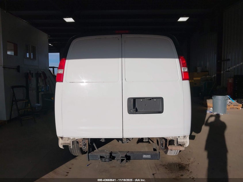 2020 Chevrolet Express Cargo Rwd 3500 Extended Wheelbase Wt VIN: 1GCZGHFG7L1176001 Lot: 43668641