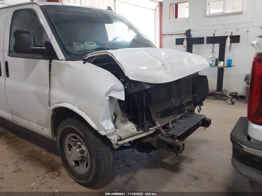 2020 Chevrolet Express Cargo Rwd 3500 Extended Wheelbase Wt VIN: 1GCZGHFG7L1176001 Lot: 43668641