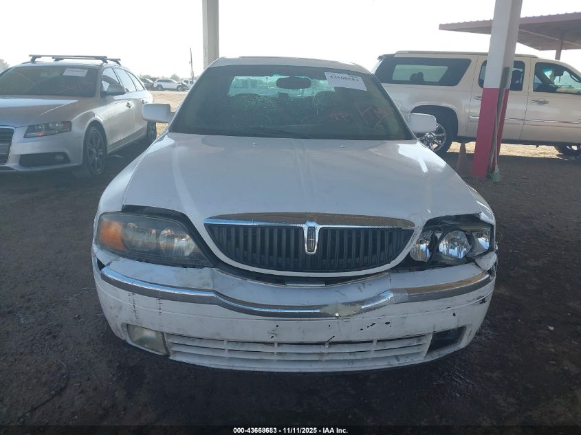 2000 Lincoln Ls V6 Auto/V6 Manual VIN: 1LNHM86S5YY788782 Lot: 43668683
