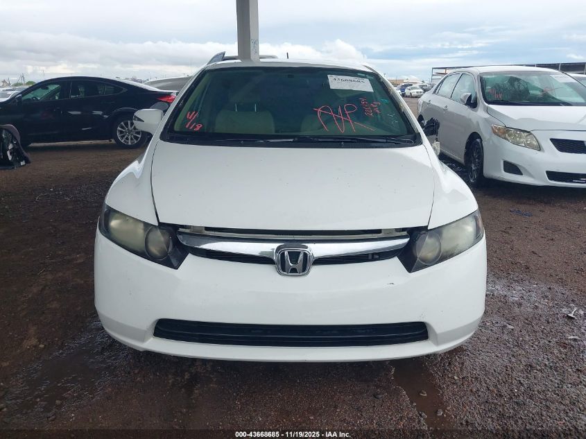 2008 Honda Civic Hybrid VIN: JHMFA362X8S009983 Lot: 43668685