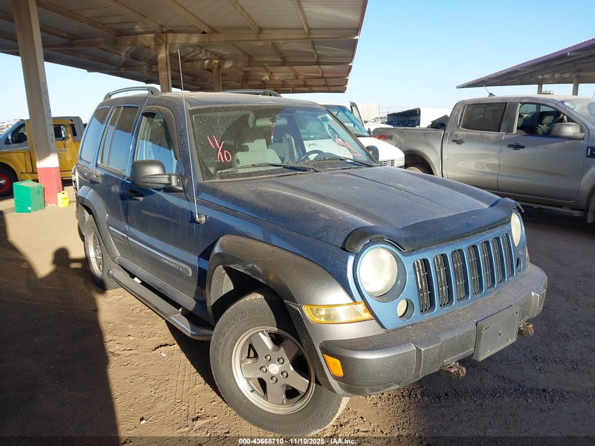 1J8GL48K46W157578 2006 Jeep Liberty Sport auction photo 1