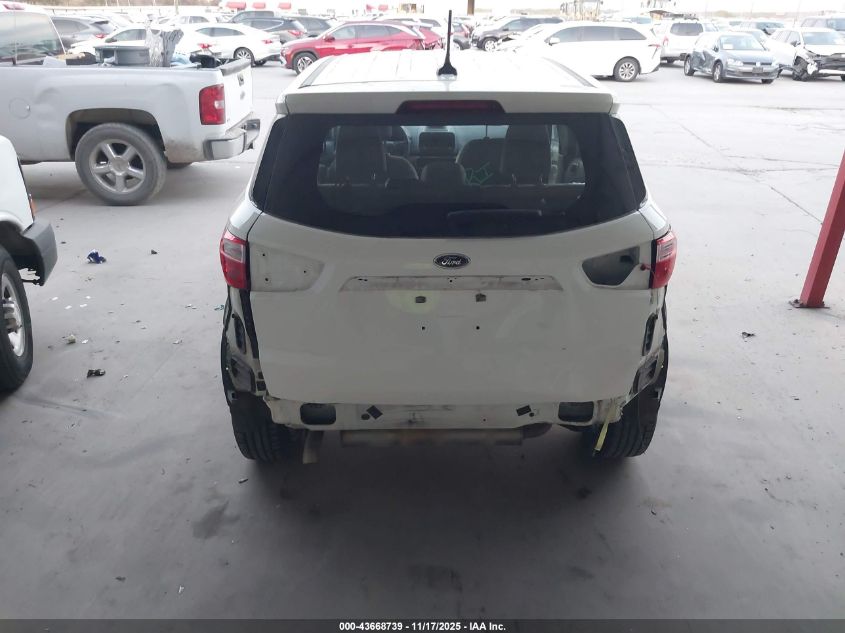 2022 Ford Ecosport S VIN: MAJ6S3FL2NC467052 Lot: 43668739