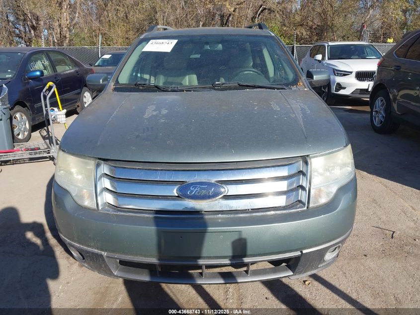 2008 Ford Taurus X Sel VIN: 1FMDK05W38GA25496 Lot: 43668743
