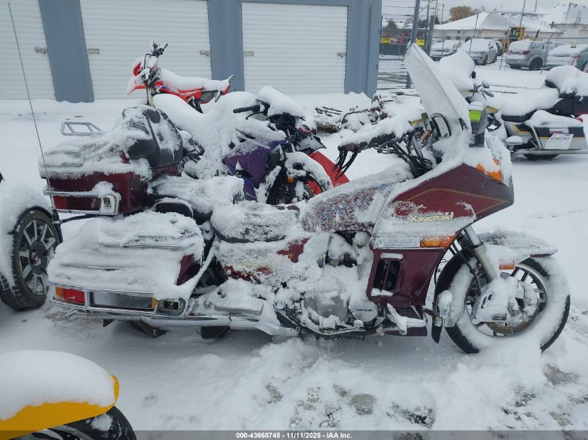 1986 Kawasaki Zg1200 VIN: JKAZG9A16GA000534 Lot: 43668745