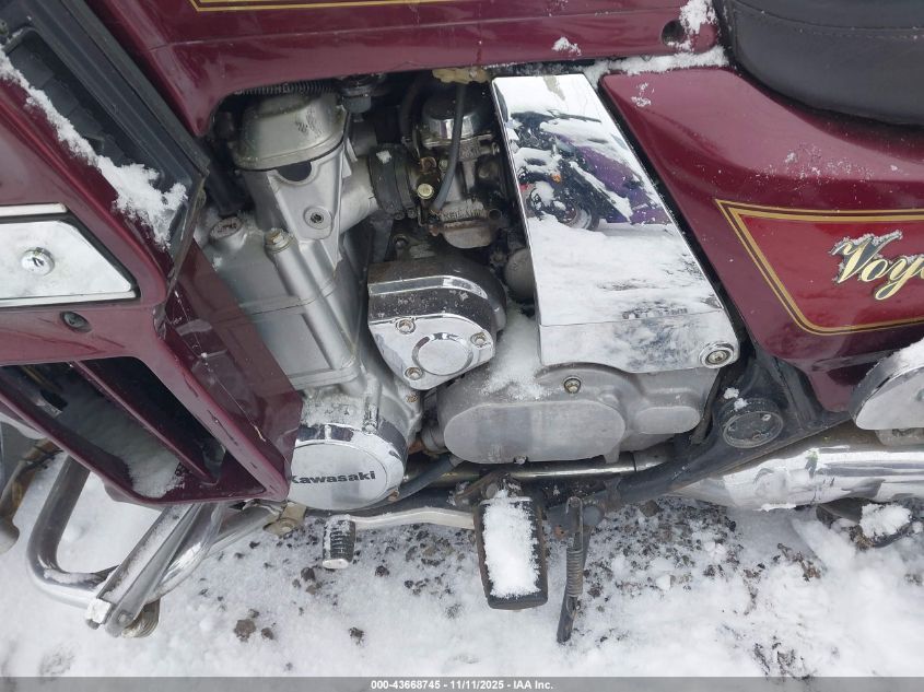 1986 Kawasaki Zg1200 VIN: JKAZG9A16GA000534 Lot: 43668745