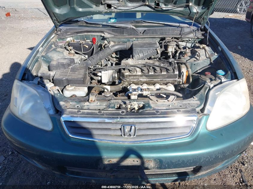 1999 Honda Civic Value Package VIN: 2HGEJ6612XH509505 Lot: 43668758