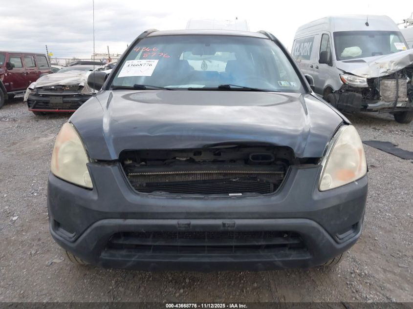 2004 Honda Cr-V Lx VIN: SHSRD78534U252748 Lot: 43668776