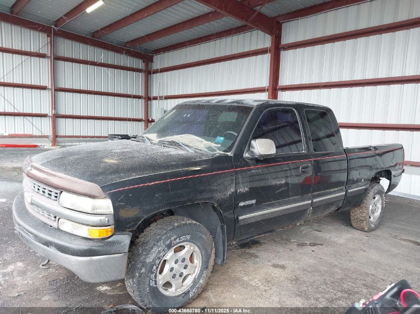 2000 Chevrolet Silverado 1500 Ls VIN: 2GCEK19T0Y1212867 Lot: 43668780