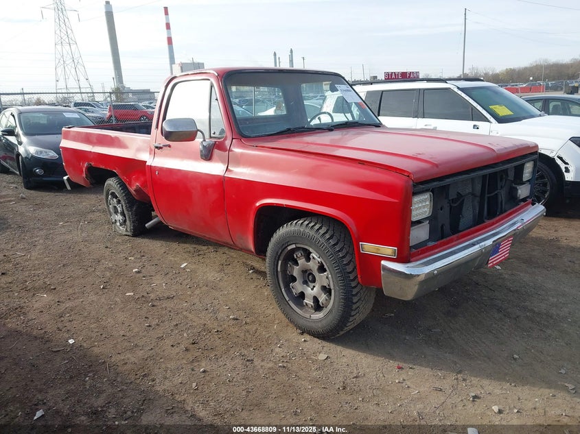 2GCDC14H8G1178817 1986 Chevrolet C10 auction photo 1