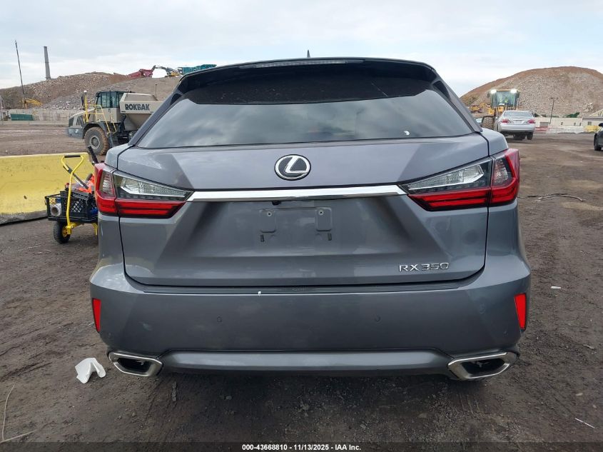2017 Lexus Rx 350 VIN: 2T2BZMCA4HC118480 Lot: 43668810