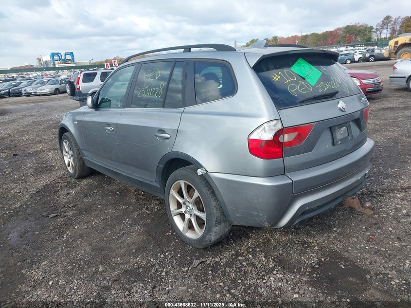 WBXPA93476WD27683 2006 BMW X3 photo no. 3