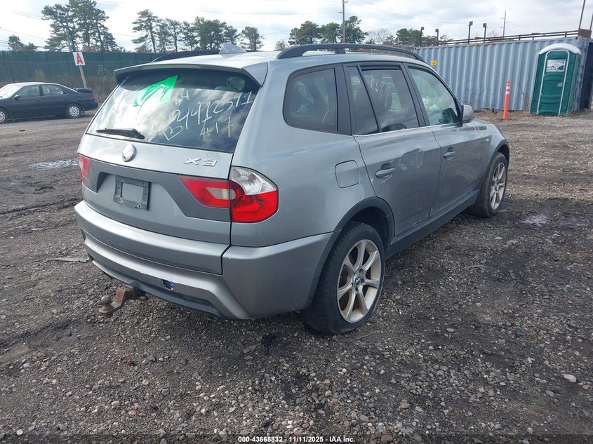 WBXPA93476WD27683 2006 BMW X3 photo no. 4