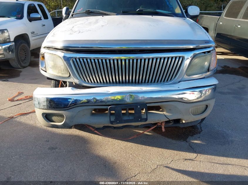 2002 Ford F-150 Lariat/Xlt VIN: 1FTRW08L32KA21324 Lot: 43668841