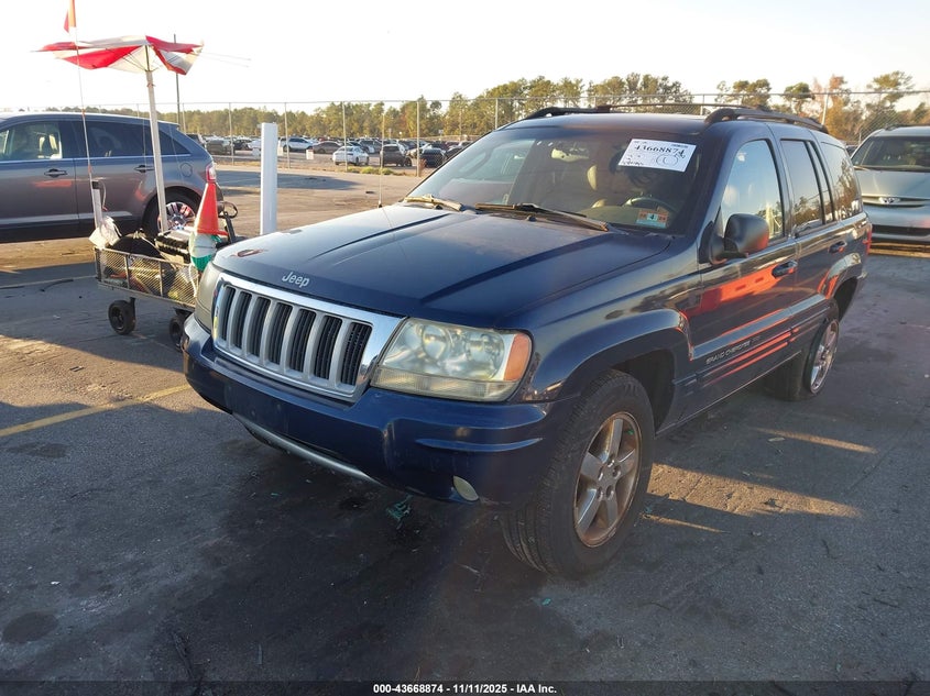 1J4GW58N34C337366 2004 JEEP GRAND CHEROKEE photo no. 2