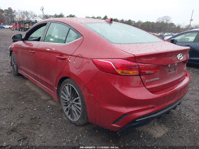 KMHD04LB2JU614432 2018 HYUNDAI ELANTRA photo no. 3