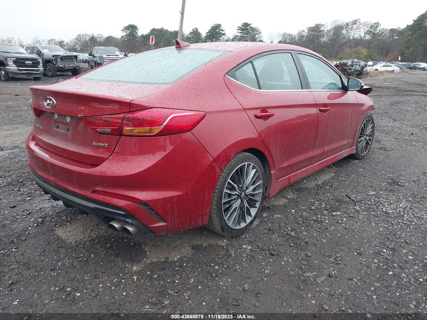 KMHD04LB2JU614432 2018 HYUNDAI ELANTRA photo no. 4