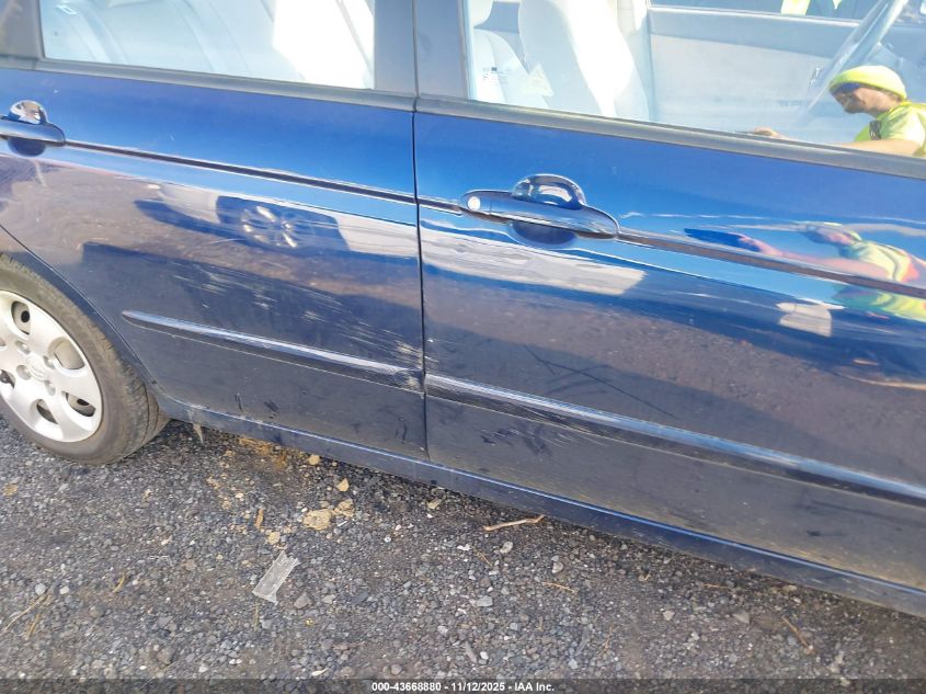 2007 Kia Spectra Ex VIN: KNAFE121975420647 Lot: 43668880