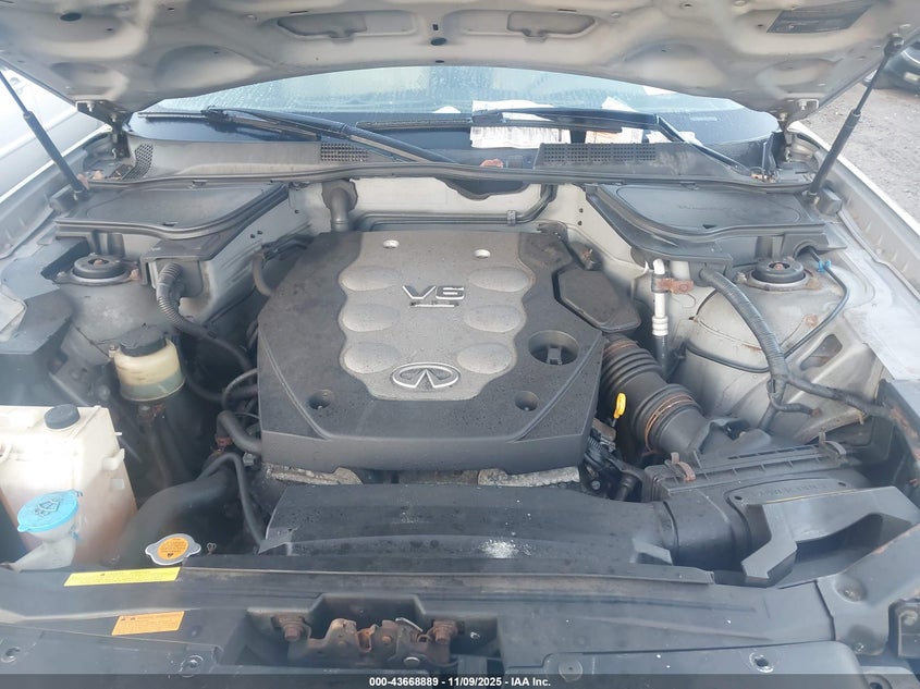 2008 Infiniti Fx35 VIN: JNRAS08W38X207640 Lot: 43668889