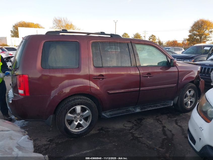 2009 Honda Pilot Ex-L VIN: 5FNYF38619B009803 Lot: 43668948