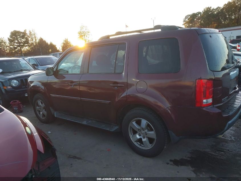 2009 Honda Pilot Ex-L VIN: 5FNYF38619B009803 Lot: 43668948