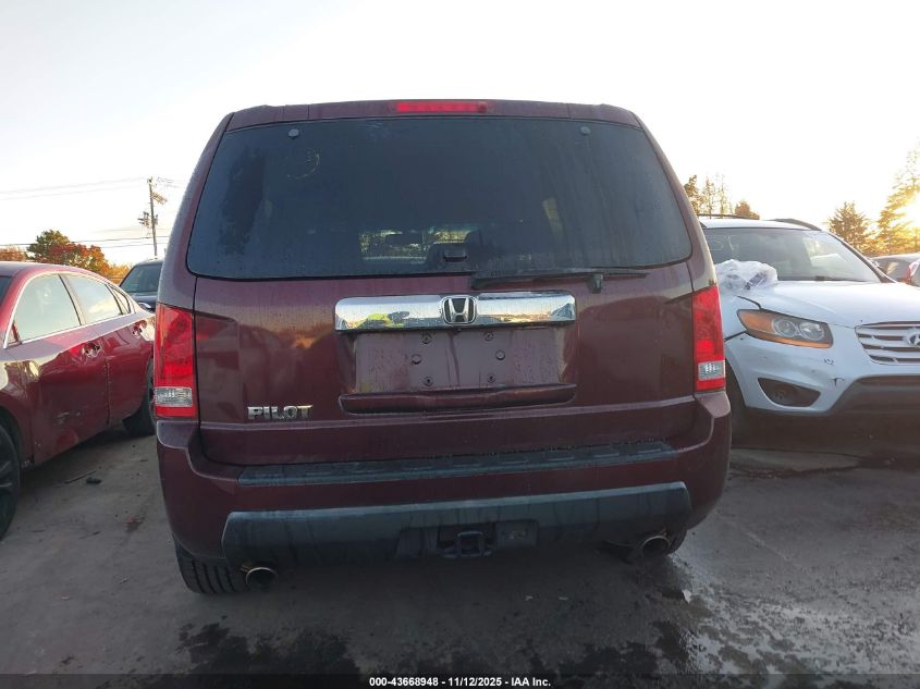 2009 Honda Pilot Ex-L VIN: 5FNYF38619B009803 Lot: 43668948