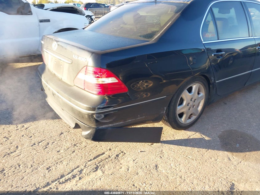 2004 Lexus Ls 430 VIN: JTHBN36F240132317 Lot: 43668971