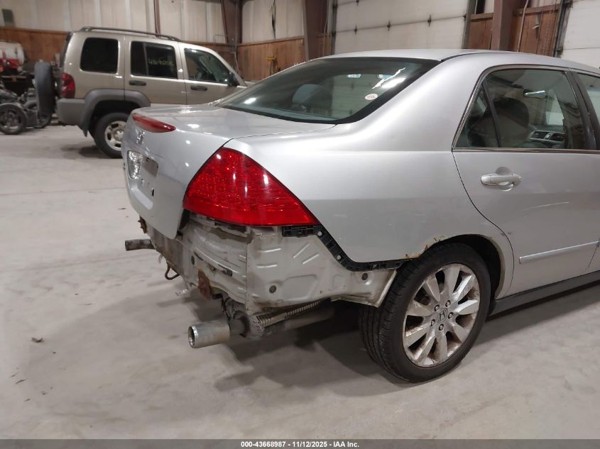 2007 Honda Accord 3.0 Se VIN: 1HGCM66437A064358 Lot: 43668987