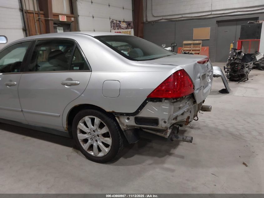 2007 Honda Accord 3.0 Se VIN: 1HGCM66437A064358 Lot: 43668987