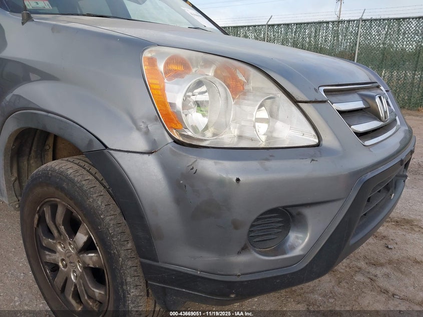 2005 Honda Cr-V Se VIN: JHLRD78955C008756 Lot: 43669051