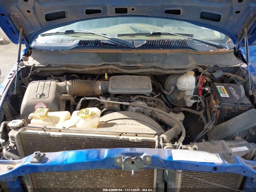 2008 Dodge Ram 1500 St/Sxt VIN: 1D7HA16K38J221036 Lot: 43669104