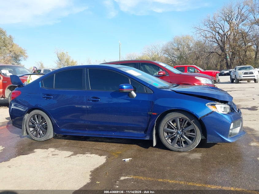 2015 SUBARU WRX LIMITED JF1VA1J68F8821293
