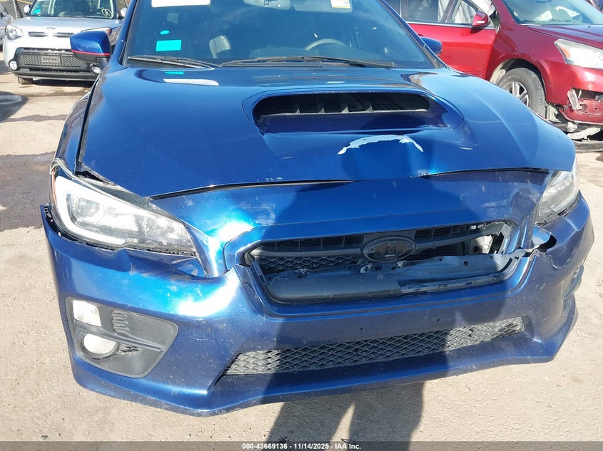 2015 SUBARU WRX LIMITED JF1VA1J68F8821293