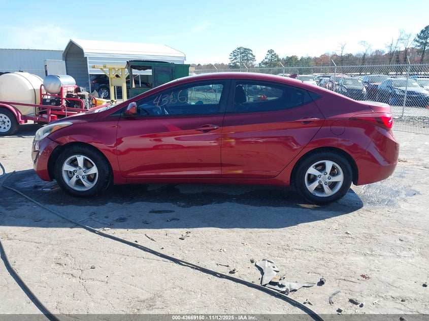 5NPDH4AE9EH531655 2014 HYUNDAI ELANTRA photo no. 14