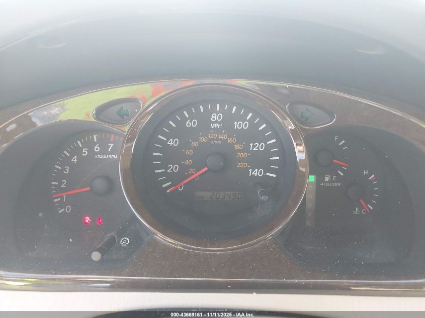 2003 Toyota Highlander Limited V6 VIN: JTEGF21A130085592 Lot: 43669161