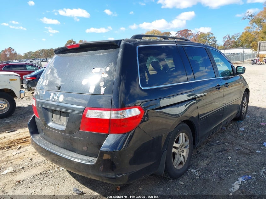 5FNRL38797B123423 2007 HONDA ODYSSEY photo no. 4