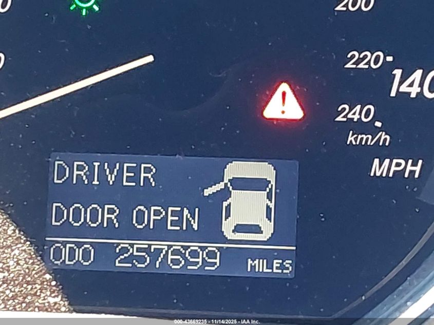 2007 Lexus Rx 400H VIN: JTJHW31U572033222 Lot: 43669235