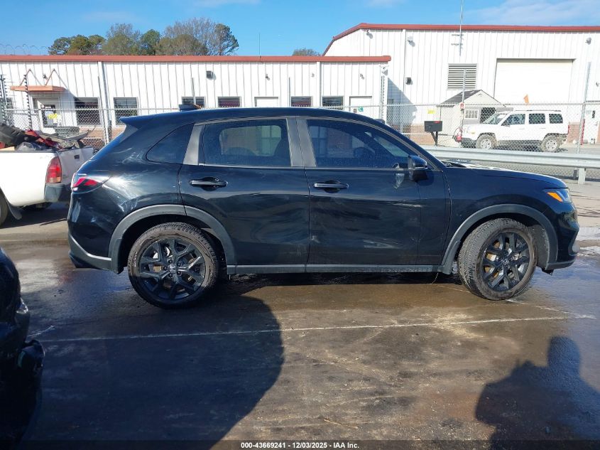 2023 Honda Hr-V 2Wd Sport VIN: 3CZRZ1H50PM723626 Lot: 43669241