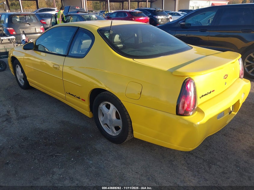 2G1WX15K529390858 2002 CHEVROLET MONTE CARLO photo no. 3