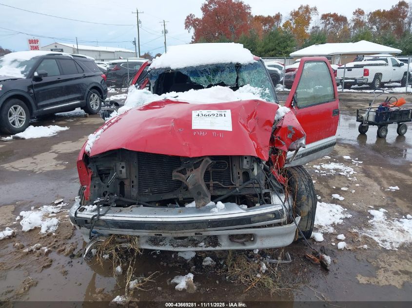 1997 Chevrolet Blazer Ls VIN: 1GNDT13WXV2104481 Lot: 43669281