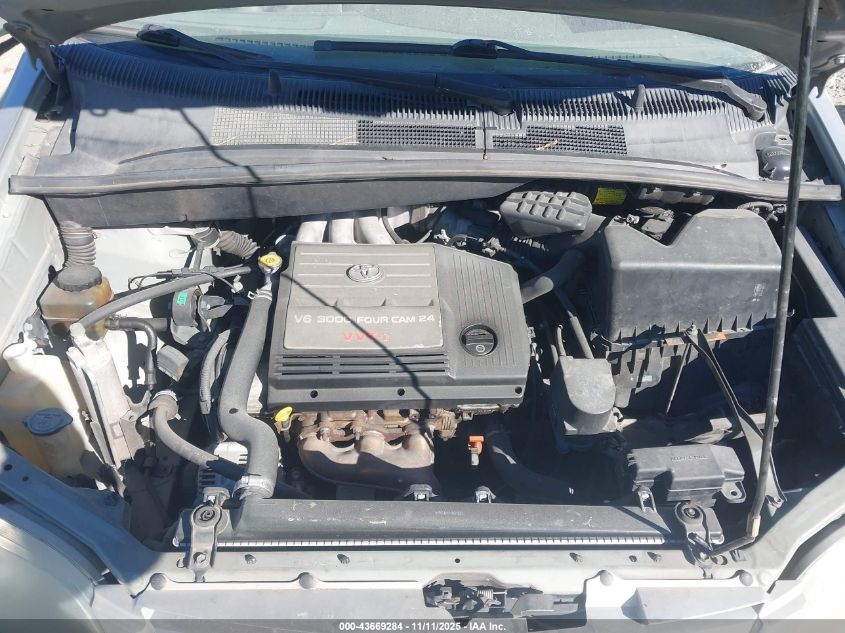 2001 Toyota Sienna Le VIN: 4T3ZF13C41U324342 Lot: 43669284