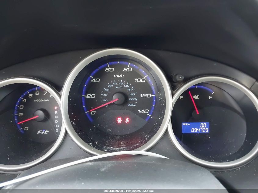 2008 Honda Fit VIN: JHMGD38498S040555 Lot: 43669290