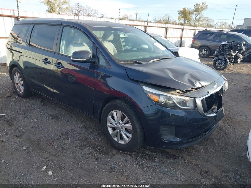 2016 KIA SEDONA LX - KNDMB5C17G6102884